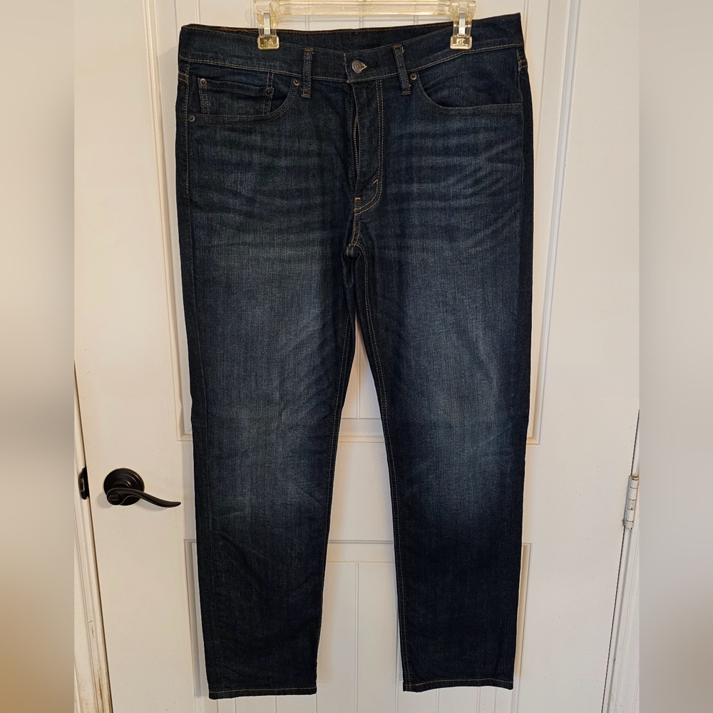 Levi's Men's Slim Straight Dark Blue Jeans